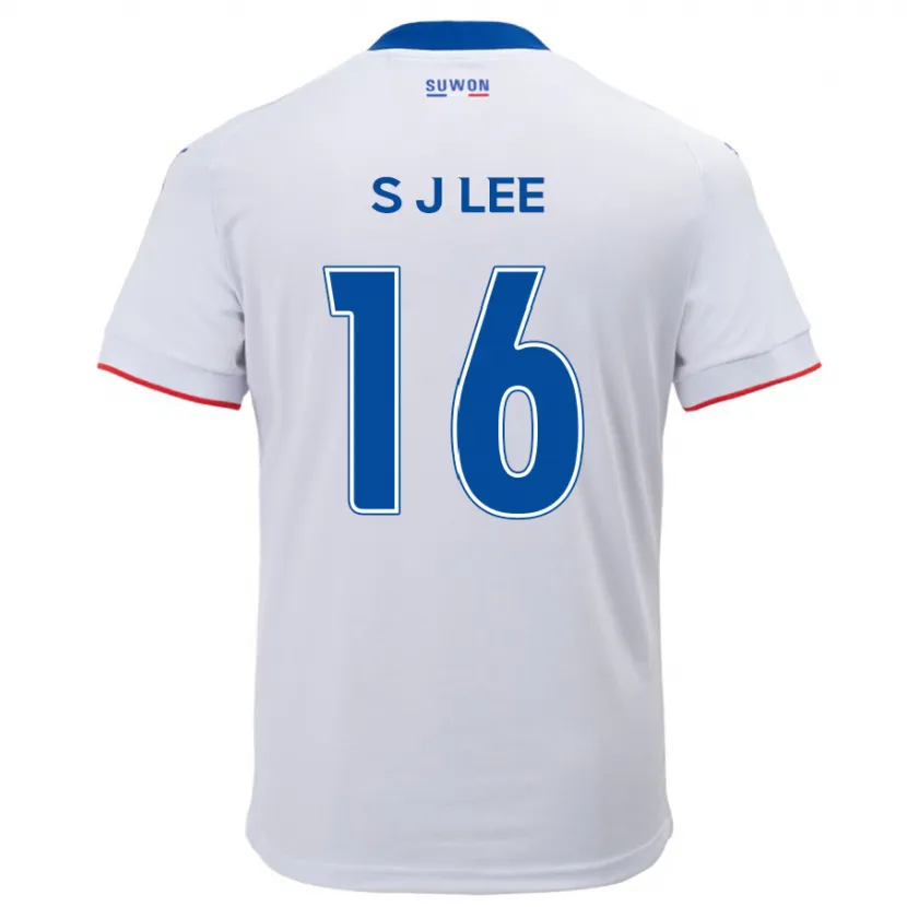 Danxen Kid Jong-Sung Lee #16 White Blue Away Jersey 2024/25 T-Shirt