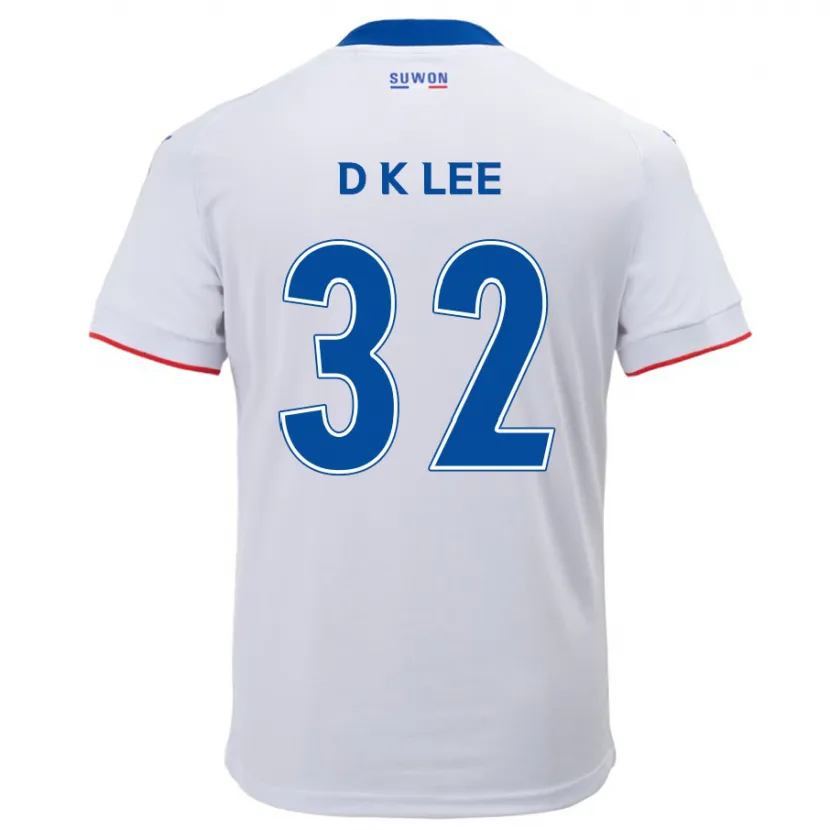 Danxen Kid Kyu-Dong Lee #32 White Blue Away Jersey 2024/25 T-Shirt