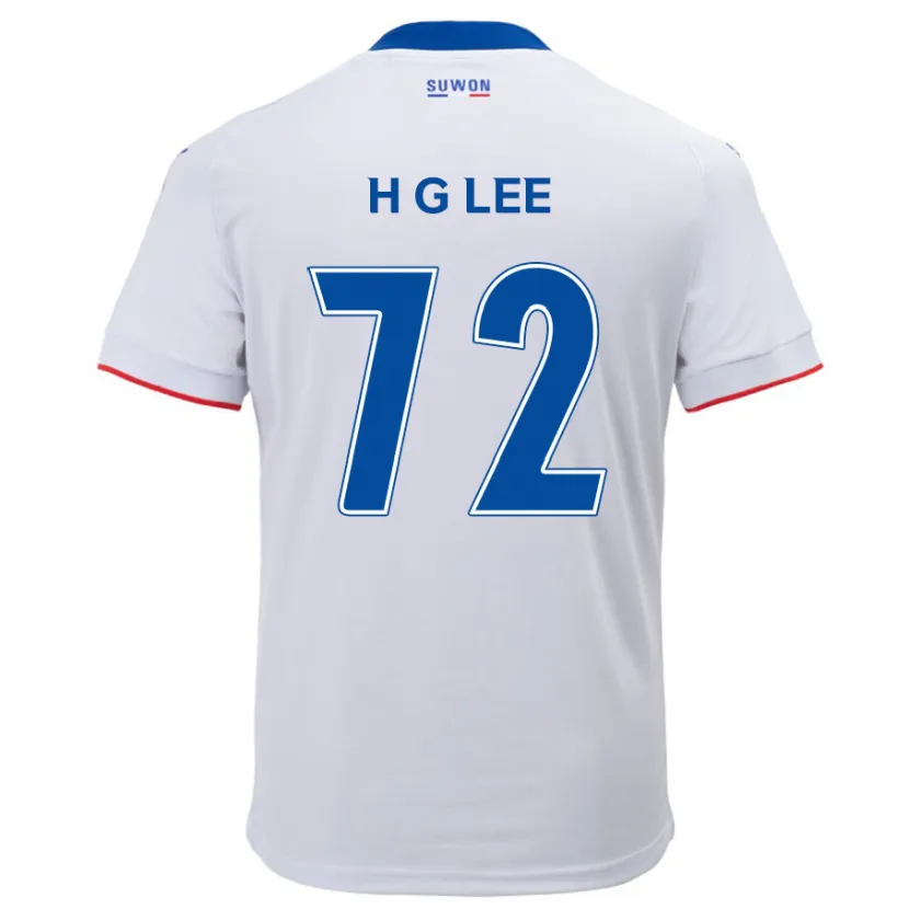 Danxen Kid Geon-Hee Lee #72 White Blue Away Jersey 2024/25 T-Shirt