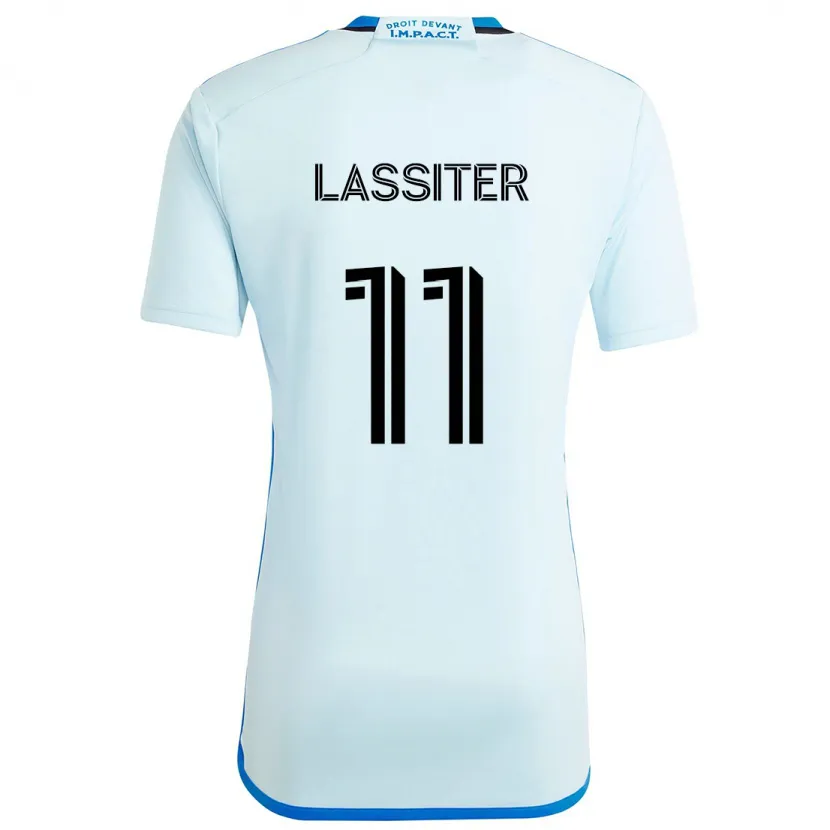 Danxen Kid Ariel Lassiter #11 Ice Blue Away Jersey 2024/25 T-Shirt