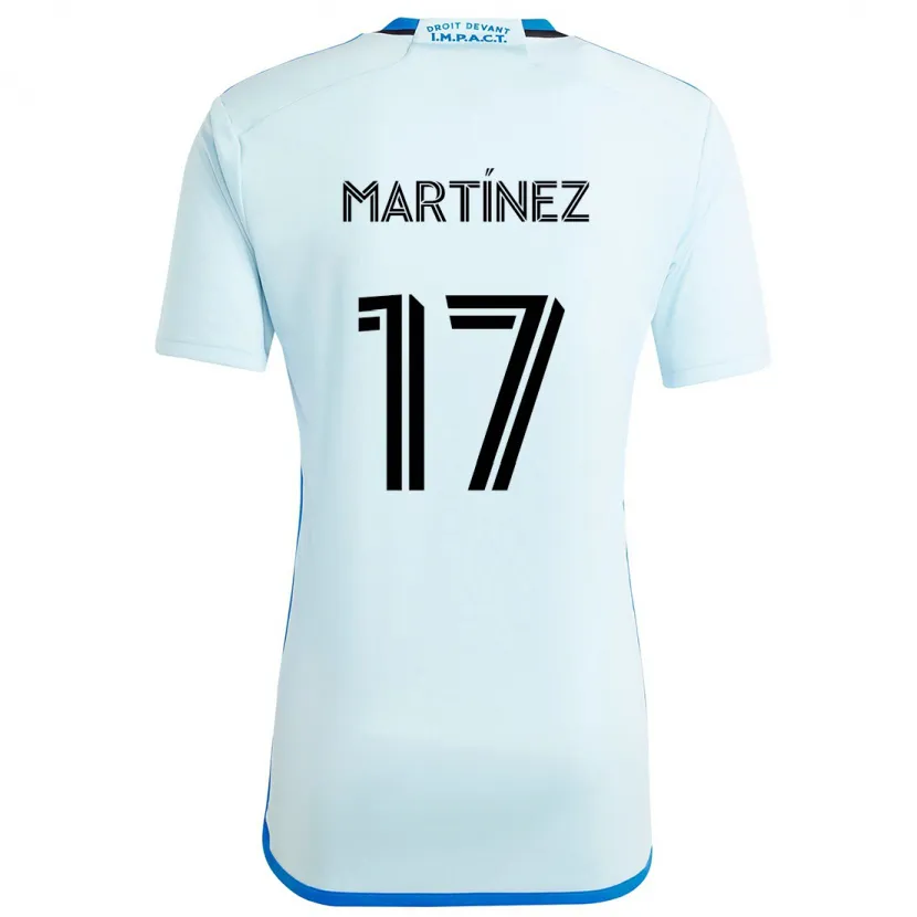 Danxen Kid Josef Martínez #17 Ice Blue Away Jersey 2024/25 T-Shirt