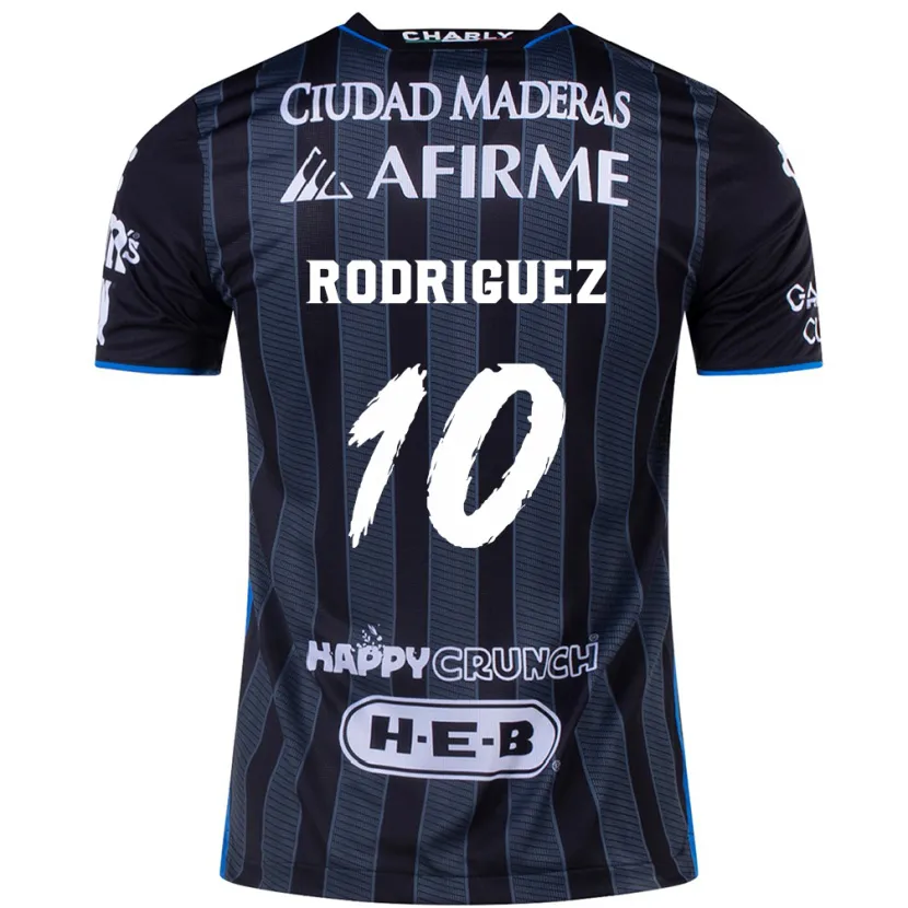 Danxen Kid Lucas Rodríguez #10 White Black Away Jersey 2024/25 T-Shirt