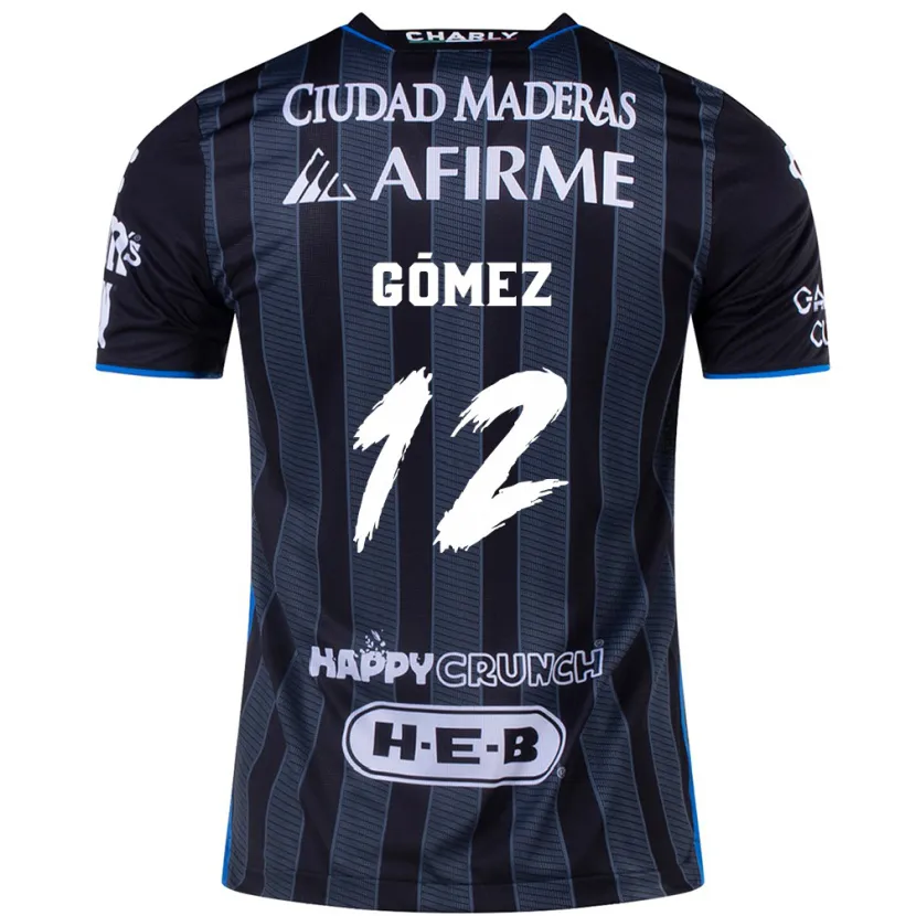 Danxen Kid Jaime Gómez #12 White Black Away Jersey 2024/25 T-Shirt