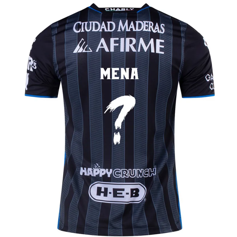 Danxen Kid Felipe Mena #0 White Black Away Jersey 2024/25 T-Shirt