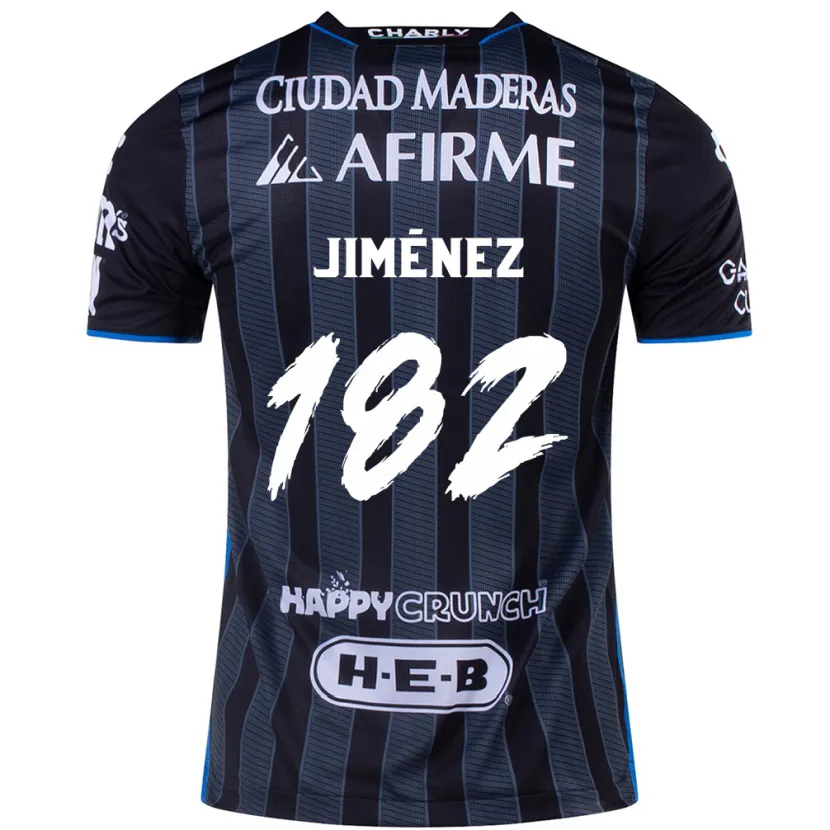 Danxen Kid Carlos Jiménez #182 White Black Away Jersey 2024/25 T-Shirt