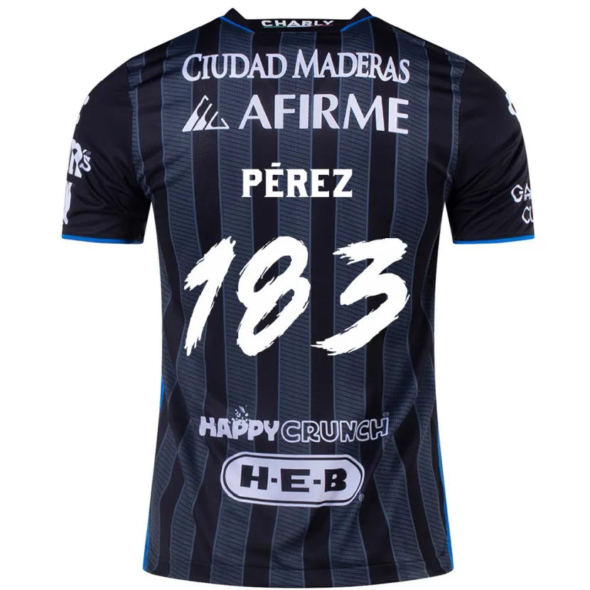 Danxen Kid Aldahir Pérez #183 White Black Away Jersey 2024/25 T-Shirt