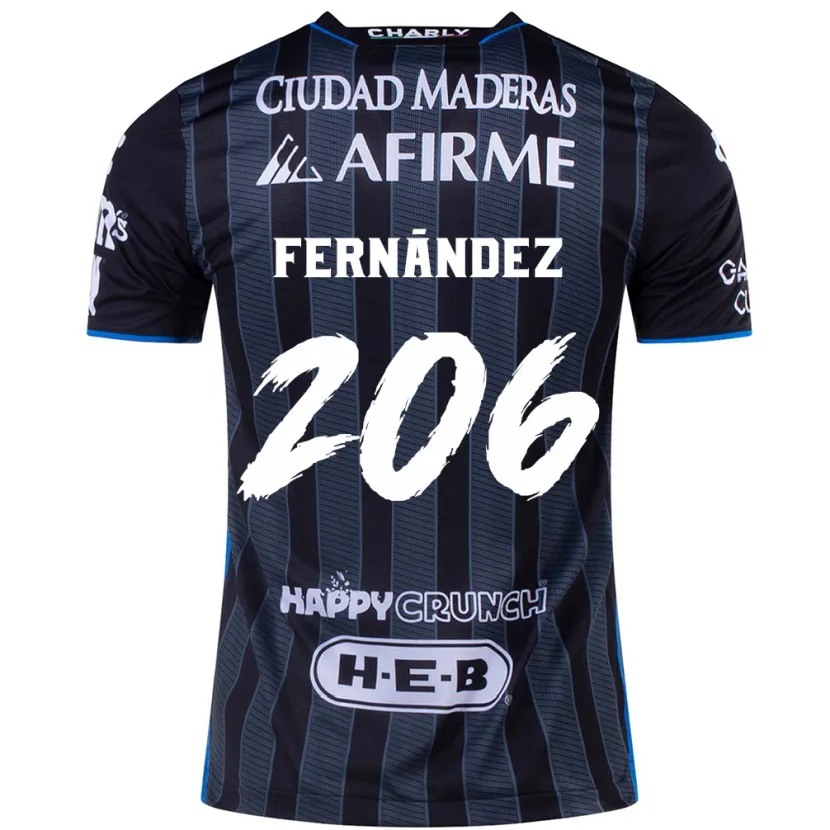 Danxen Kid Erik Fernández #206 White Black Away Jersey 2024/25 T-Shirt