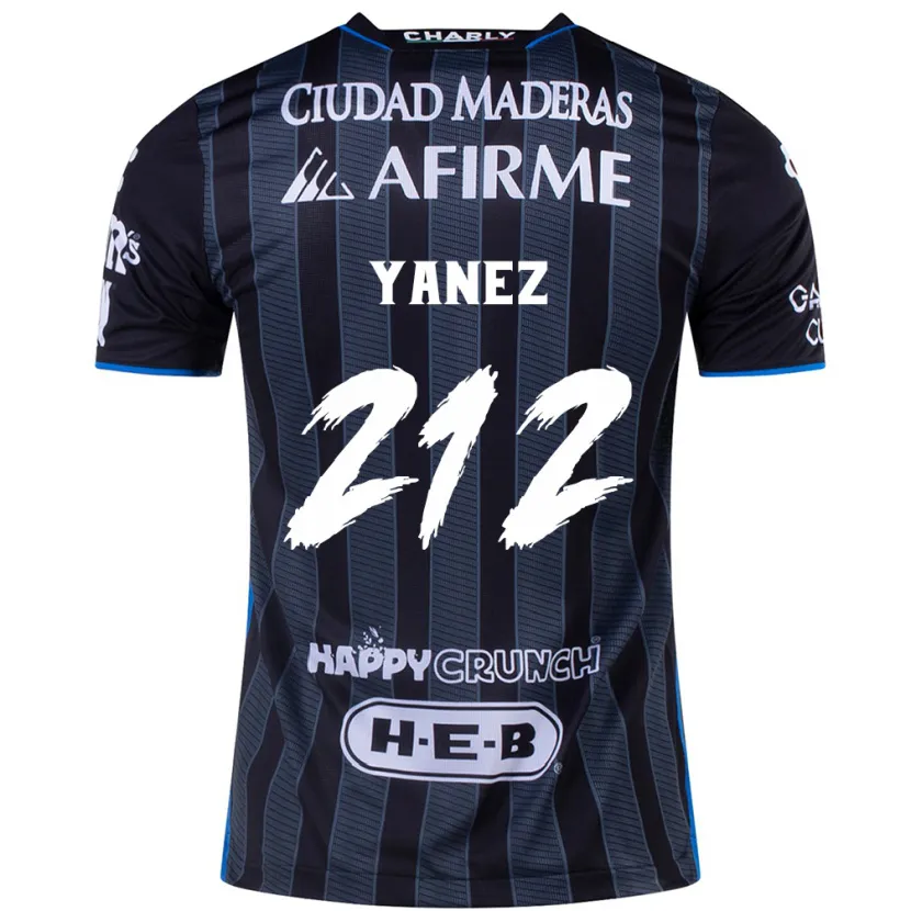 Danxen Kid Sebastián Yánez #212 White Black Away Jersey 2024/25 T-Shirt