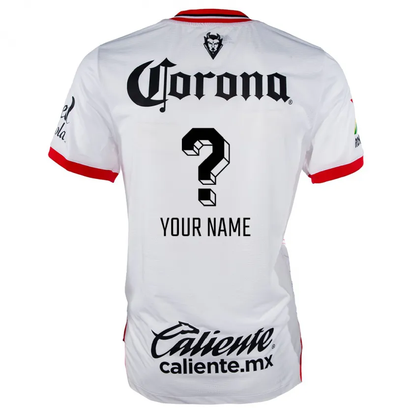 Danxen Kid Your Name #0 White Red Away Jersey 2024/25 T-Shirt