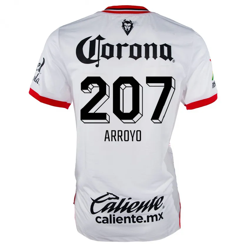 Danxen Kid José Arroyo #207 White Red Away Jersey 2024/25 T-Shirt