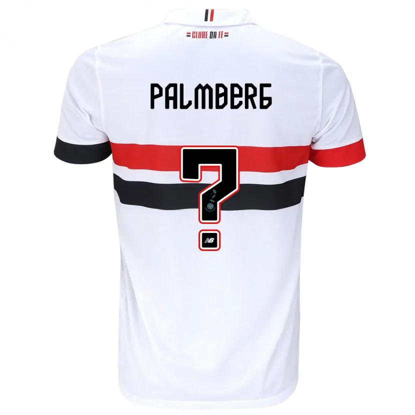 Danxen Men Palmberg #0 White Red Black Home Jersey 2024/25 T-Shirt