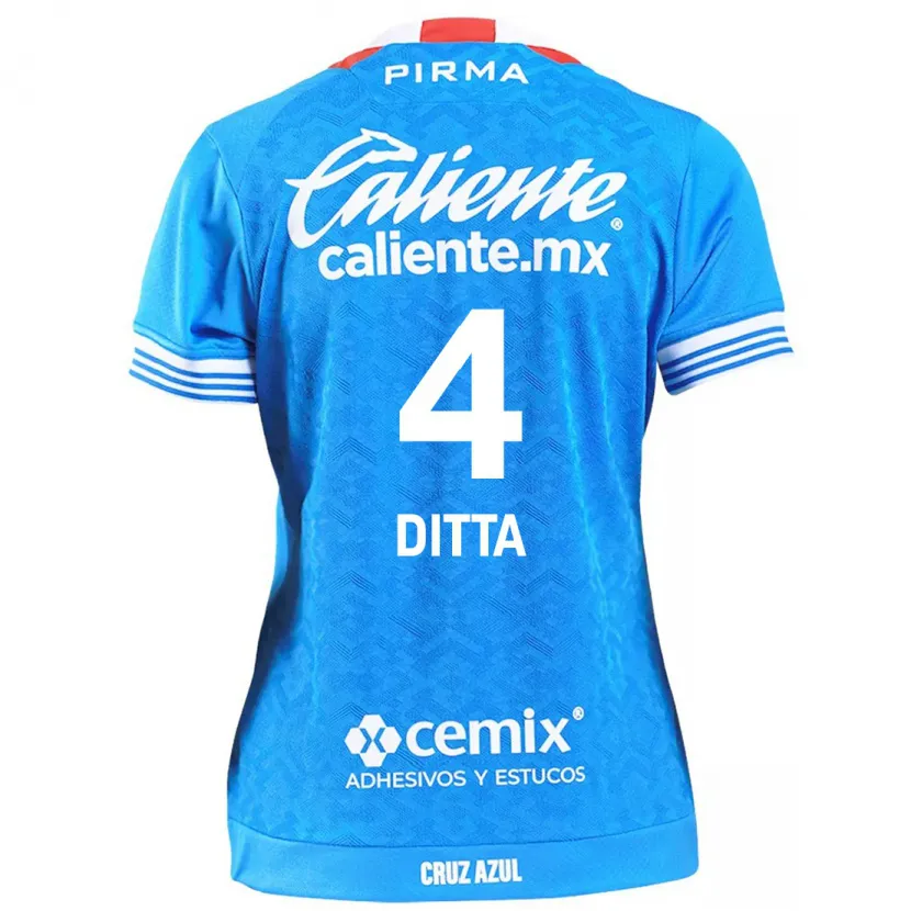 Danxen Men Willer Ditta #4 Sky Blue Home Jersey 2024/25 T-Shirt