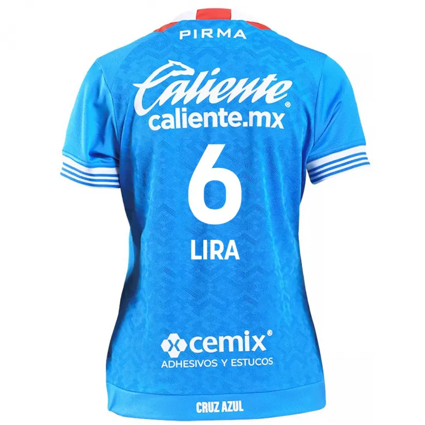 Danxen Men Érik Lira #6 Sky Blue Home Jersey 2024/25 T-Shirt