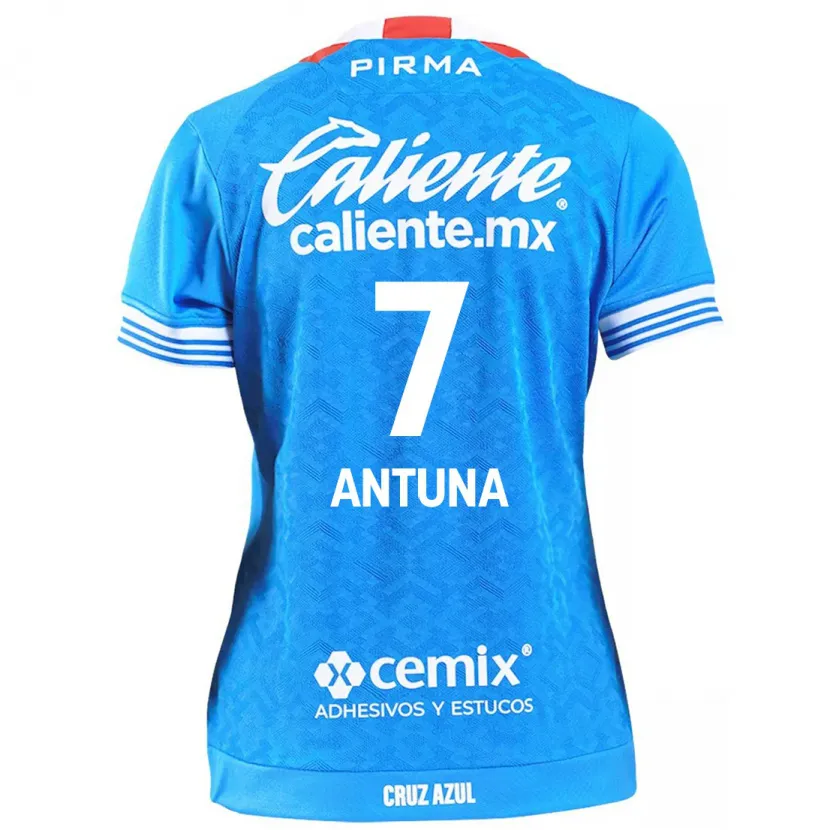 Danxen Men Uriel Antuna #7 Sky Blue Home Jersey 2024/25 T-Shirt