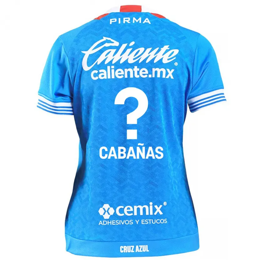 Danxen Men Alfredo Cabañas #0 Sky Blue Home Jersey 2024/25 T-Shirt