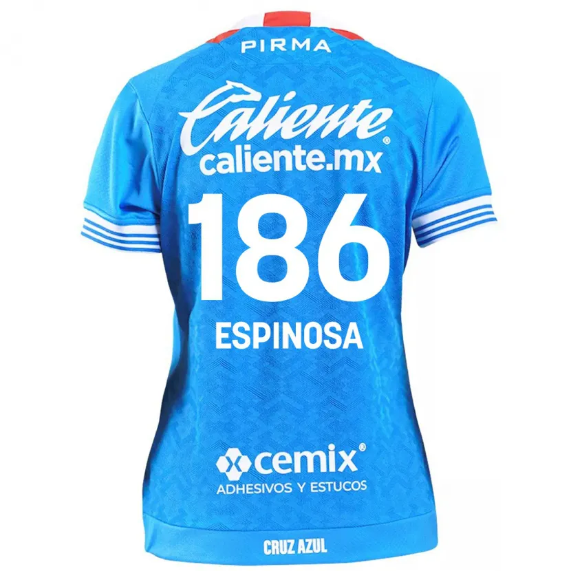 Danxen Men Brandón Espinosa #186 Sky Blue Home Jersey 2024/25 T-Shirt