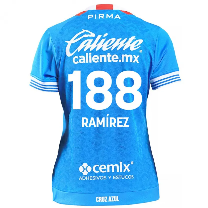 Danxen Men Diego Ramírez #188 Sky Blue Home Jersey 2024/25 T-Shirt