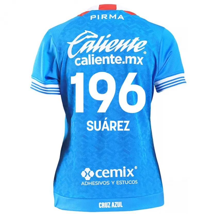 Danxen Men Javier Suárez #196 Sky Blue Home Jersey 2024/25 T-Shirt