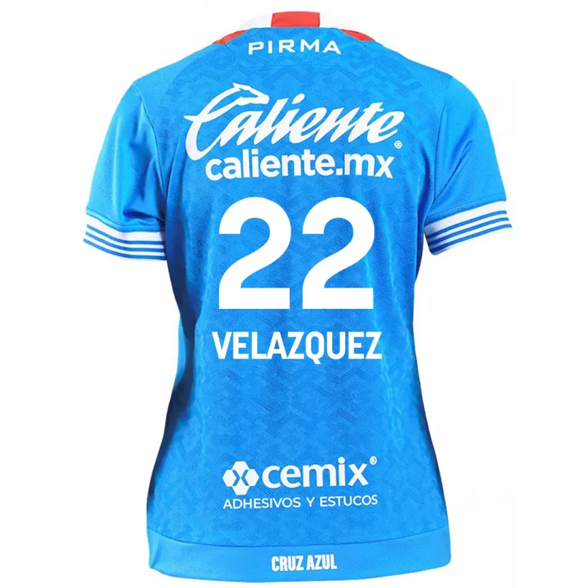 Danxen Men Hireri Velazquez #22 Sky Blue Home Jersey 2024/25 T-Shirt