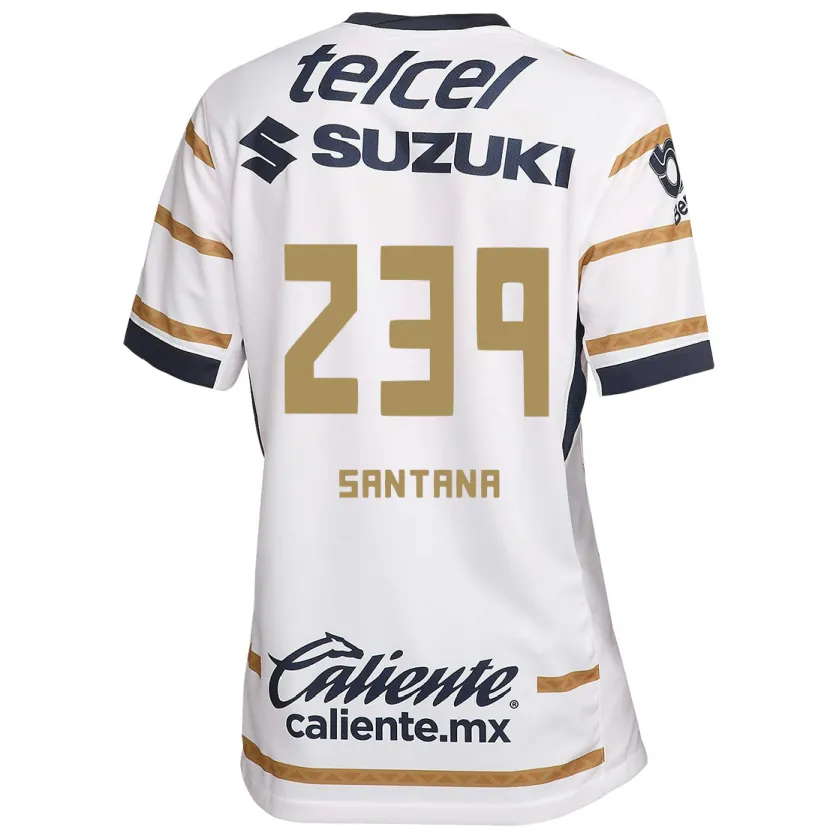 Danxen Men Guillermo Santana #239 White Obsidian Home Jersey 2024/25 T-Shirt