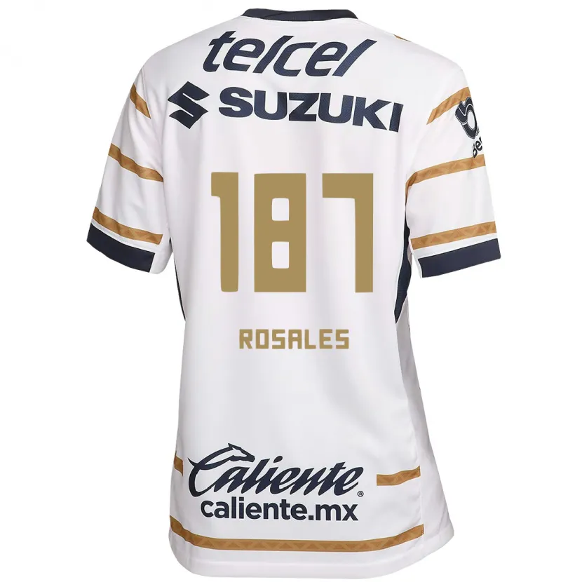 Danxen Men Alonso Rosales #187 White Obsidian Home Jersey 2024/25 T-Shirt