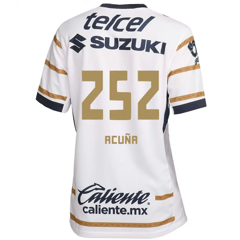 Danxen Men José Acuña #252 White Obsidian Home Jersey 2024/25 T-Shirt