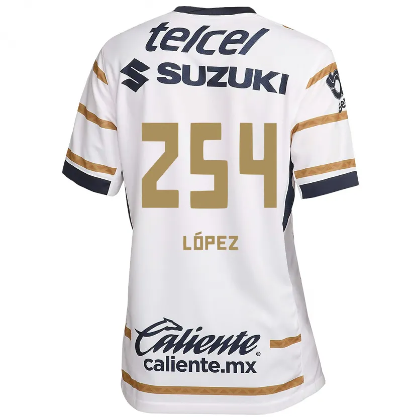 Danxen Men Santiago López #254 White Obsidian Home Jersey 2024/25 T-Shirt