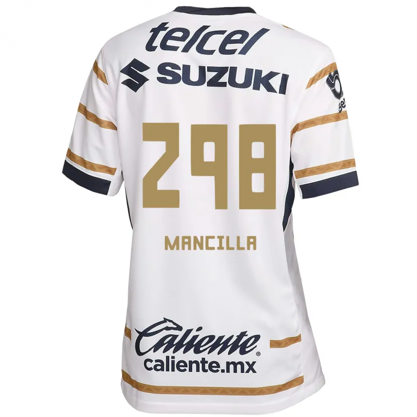 Danxen Men José Mancilla #298 White Obsidian Home Jersey 2024/25 T-Shirt