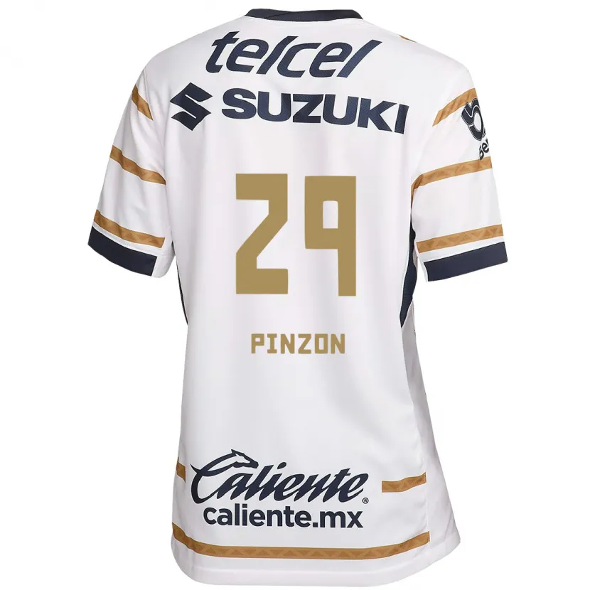 Danxen Men Liceth Pinzon #29 White Obsidian Home Jersey 2024/25 T-Shirt