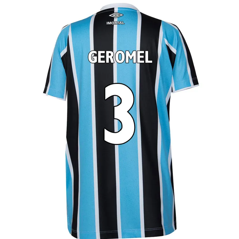 Danxen Men Pedro Geromel #3 Blue Black White Home Jersey 2024/25 T-Shirt