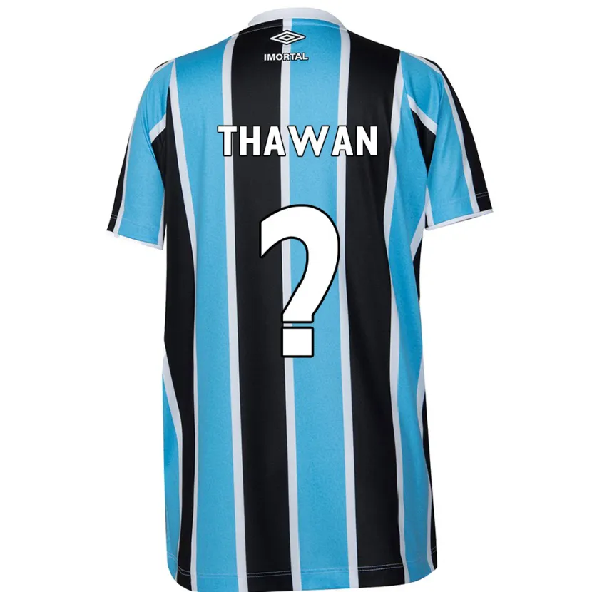 Danxen Men Athos Thawan #0 Blue Black White Home Jersey 2024/25 T-Shirt