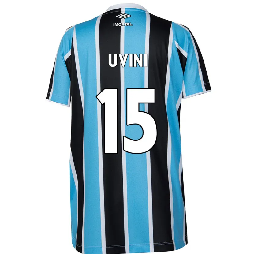 Danxen Men Bruno Uvini #15 Blue Black White Home Jersey 2024/25 T-Shirt