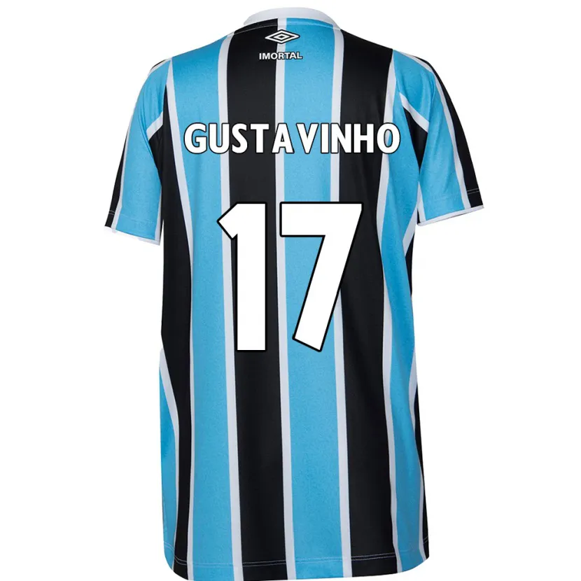 Danxen Men Gustavinho #17 Blue Black White Home Jersey 2024/25 T-Shirt