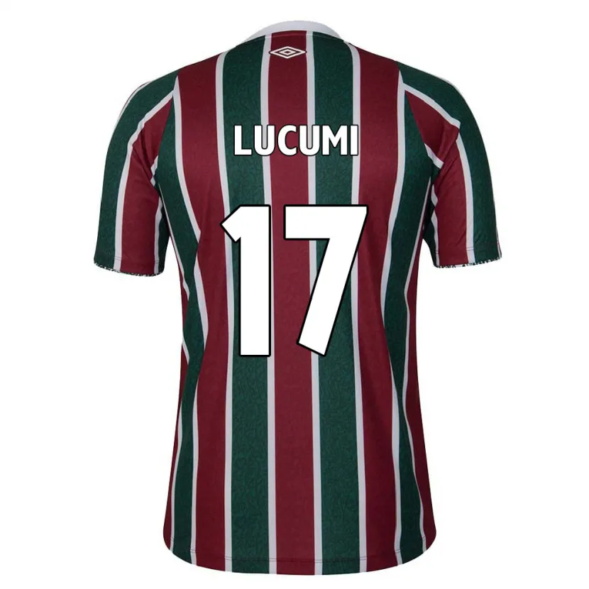 Danxen Men Jan Lucumi #17 Green Maroon White Home Jersey 2024/25 T-Shirt