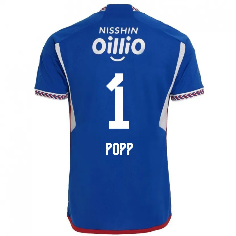 Danxen Men William Popp #1 Blue White Red Home Jersey 2024/25 T-Shirt