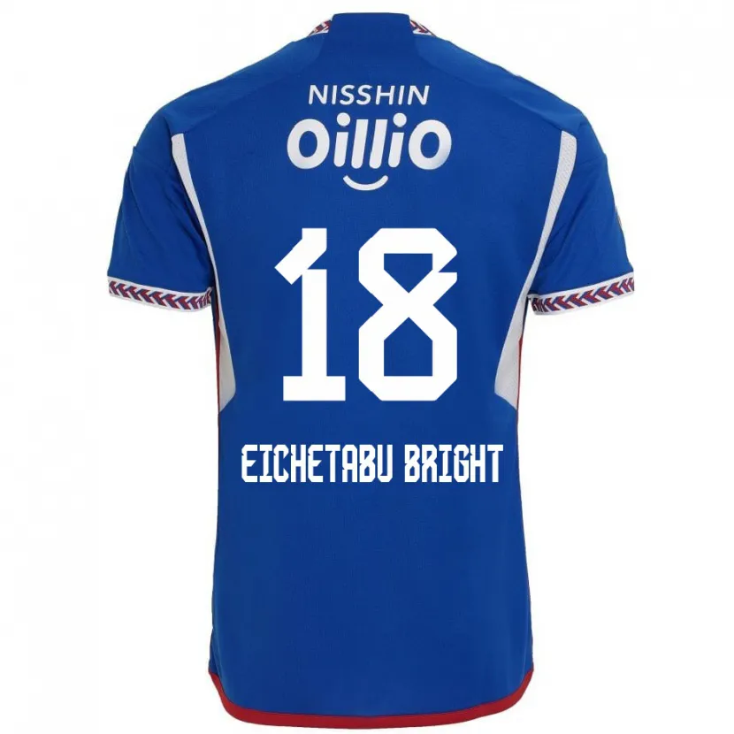 Danxen Men Kai Eichetabu Bright #18 Blue White Red Home Jersey 2024/25 T-Shirt