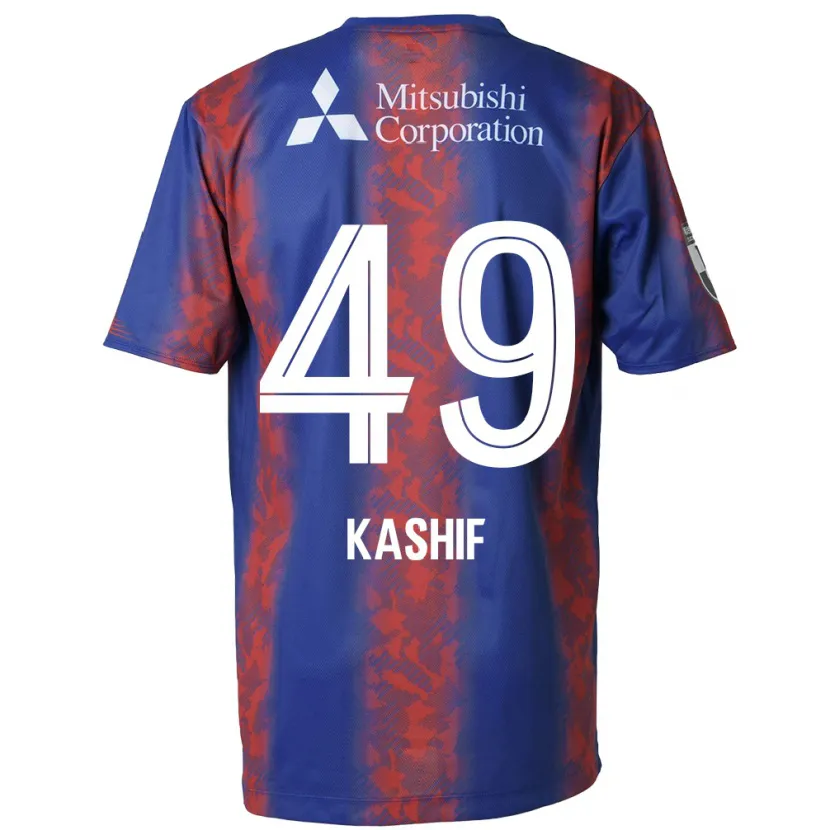 Danxen Men Kashif Bangnagande #49 Blue Red Home Jersey 2024/25 T-Shirt