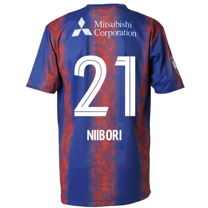 Danxen Men Keita Niibori #21 Blue Red Home Jersey 2024/25 T-Shirt