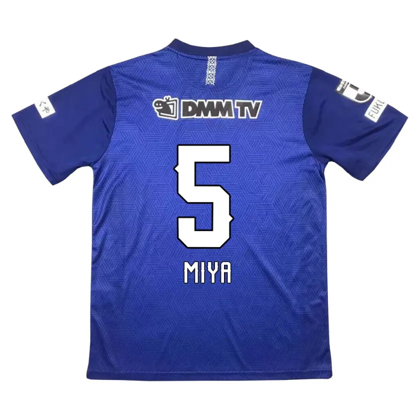 Danxen Men Daiki Miya #5 Dark Blue Home Jersey 2024/25 T-Shirt