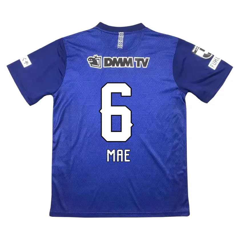 Danxen Men Hiroyuki Mae #6 Dark Blue Home Jersey 2024/25 T-Shirt