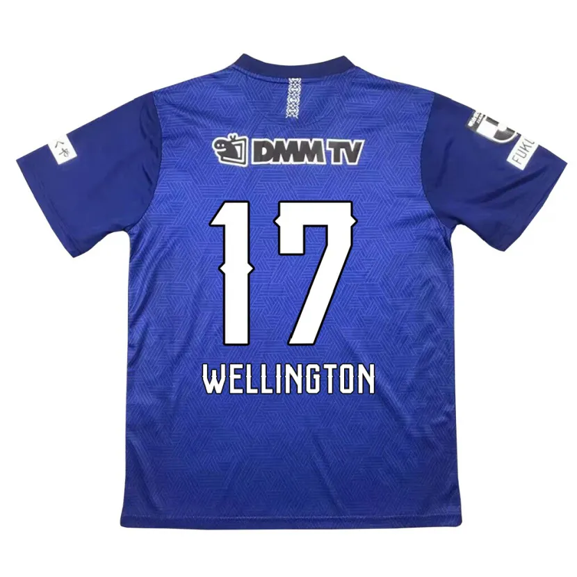 Danxen Men Wellington #17 Dark Blue Home Jersey 2024/25 T-Shirt