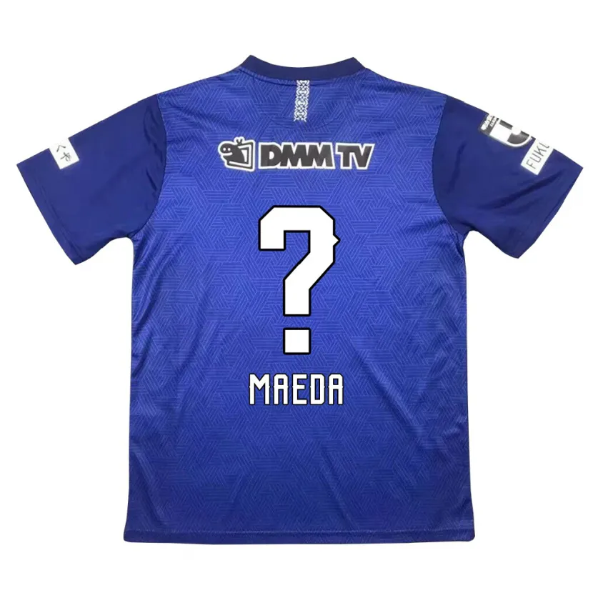 Danxen Men Ichika Maeda #0 Dark Blue Home Jersey 2024/25 T-Shirt