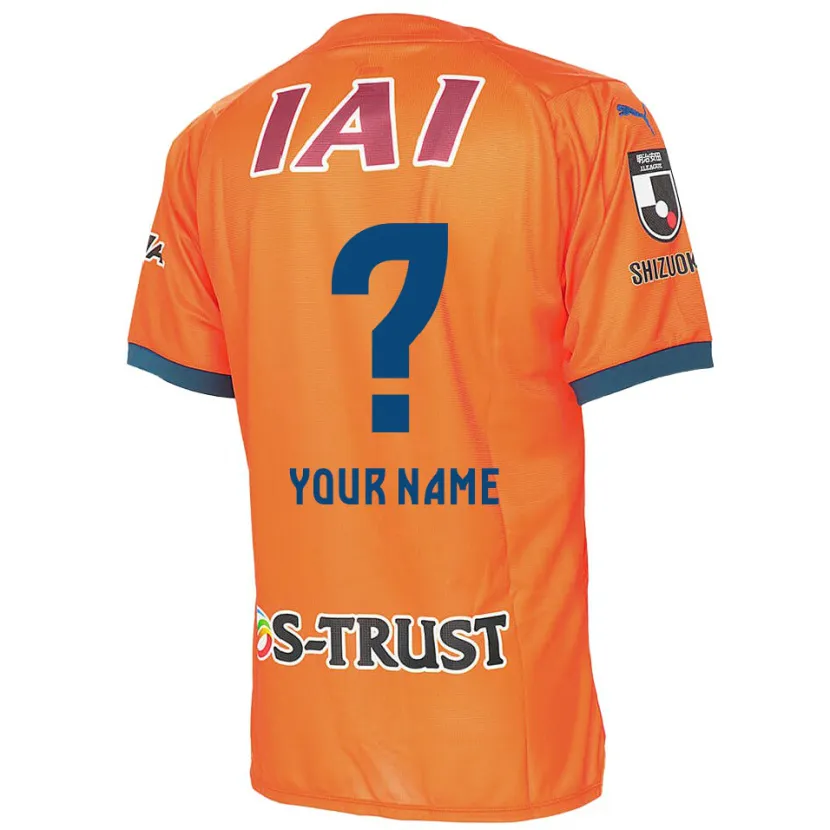 Danxen Men Your Name #0 Orange Blue Home Jersey 2024/25 T-Shirt