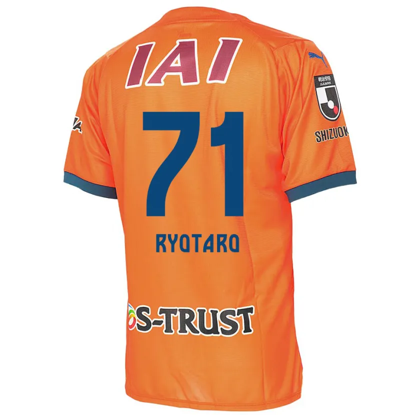 Danxen Men Ryotaro Nakamura #71 Orange Blue Home Jersey 2024/25 T-Shirt