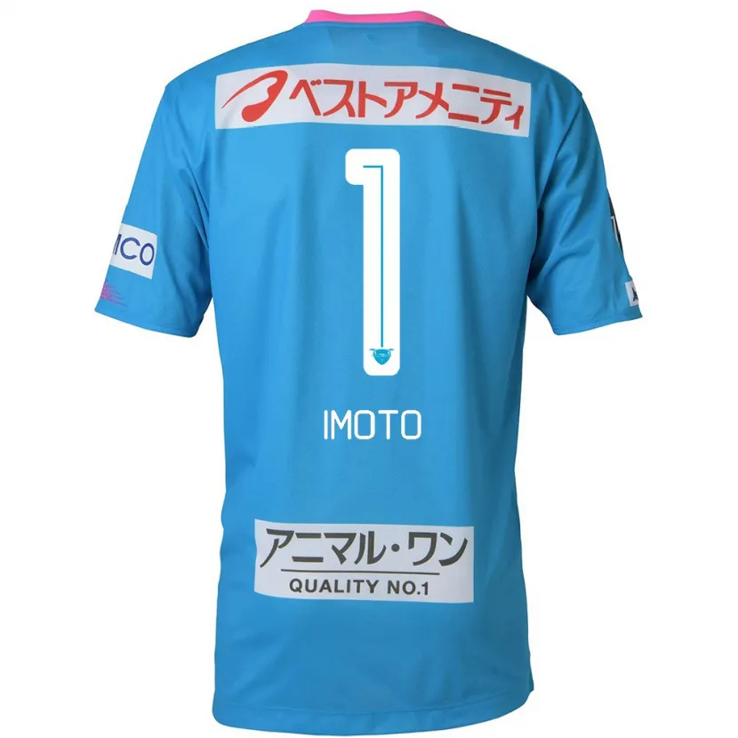 Danxen Men Kota Imoto #1 Blue Pink Home Jersey 2024/25 T-Shirt