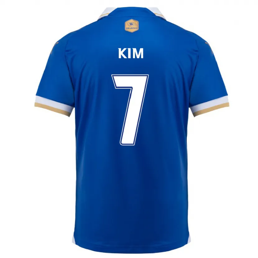 Danxen Men Hyun Kim #7 Blue White Home Jersey 2024/25 T-Shirt