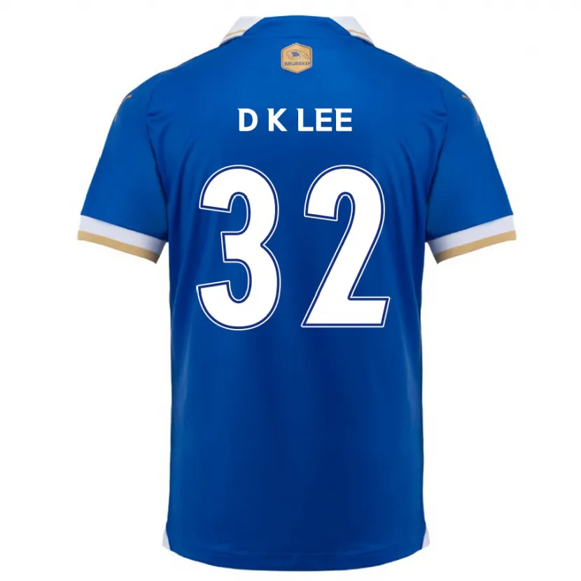 Danxen Men Kyu-Dong Lee #32 Blue White Home Jersey 2024/25 T-Shirt