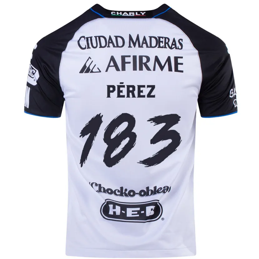 Danxen Men Aldahir Pérez #183 Black Blue Home Jersey 2024/25 T-Shirt