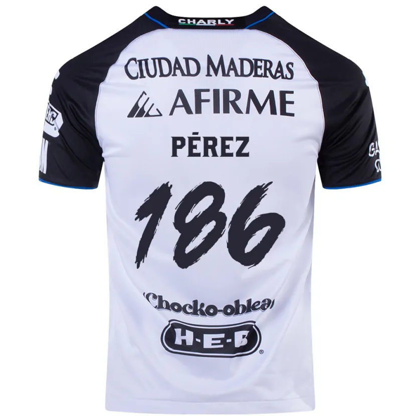 Danxen Men José Pérez #186 Black Blue Home Jersey 2024/25 T-Shirt