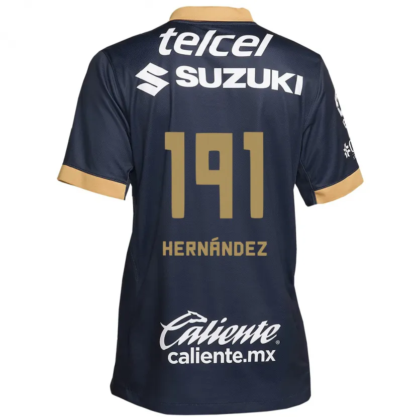 Danxen Men Marco Hernández #191 Obsidian Gold White Away Jersey 2024/25 T-Shirt